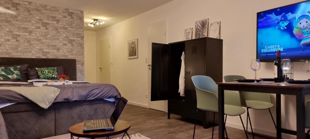 Tolle Wohnung Im Industrial Style Mit Parkplatz Ашафенбург Екстериор снимка